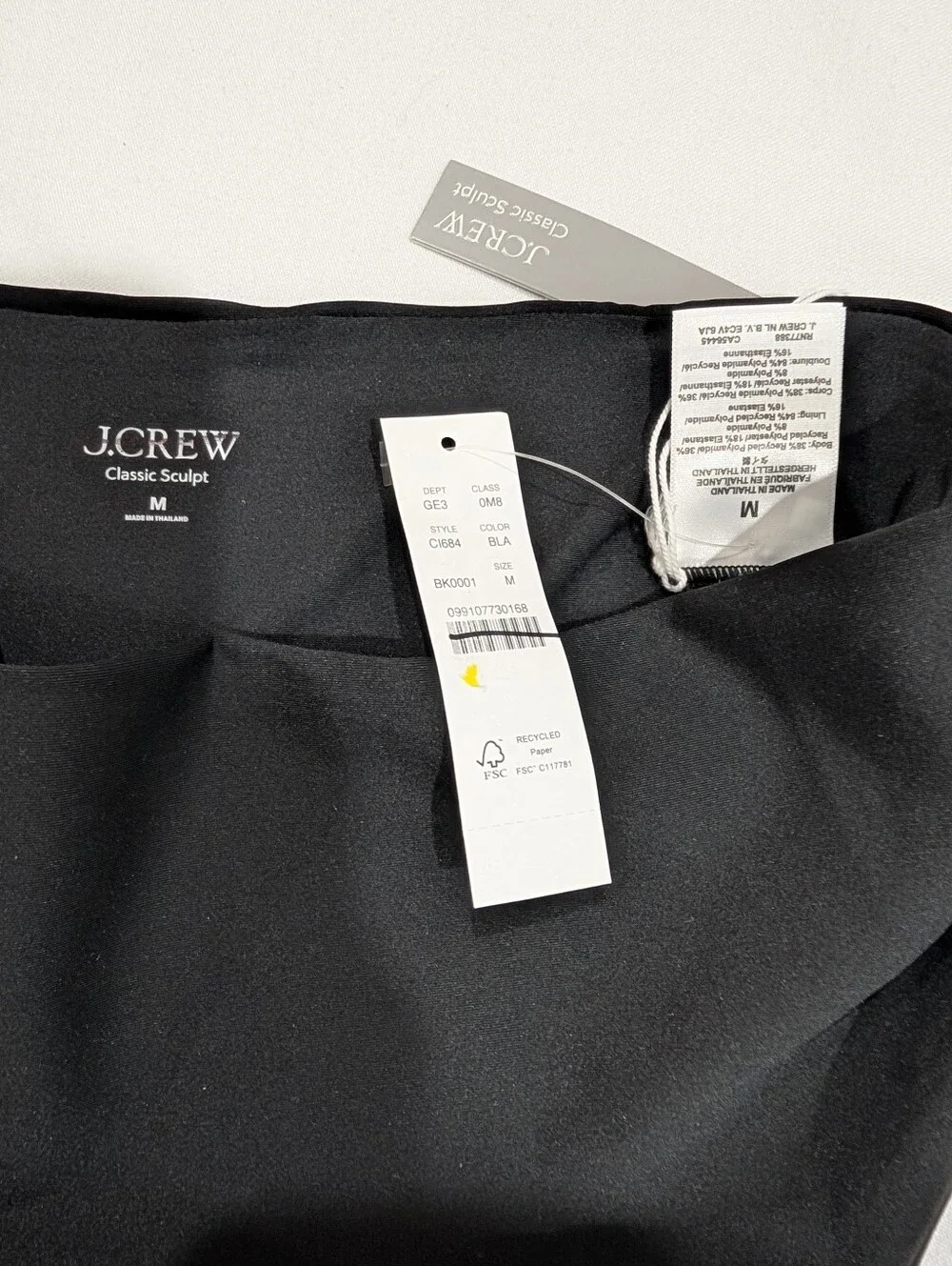 J Crew Hallie bikini bottom in Classic Sculpt™ Size M NEW! CI684